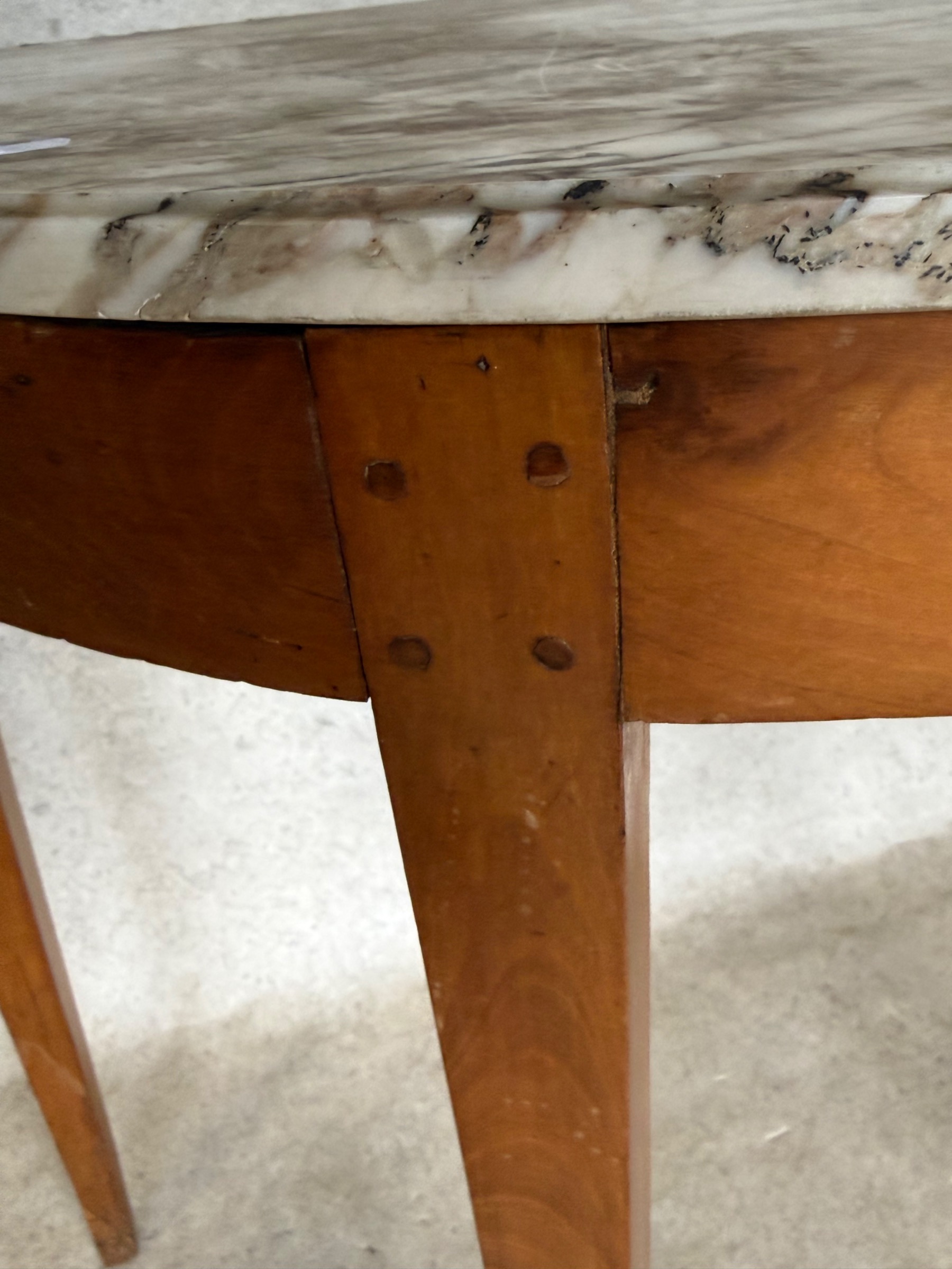 A French Directoire Console Table A French Directoire Console Table